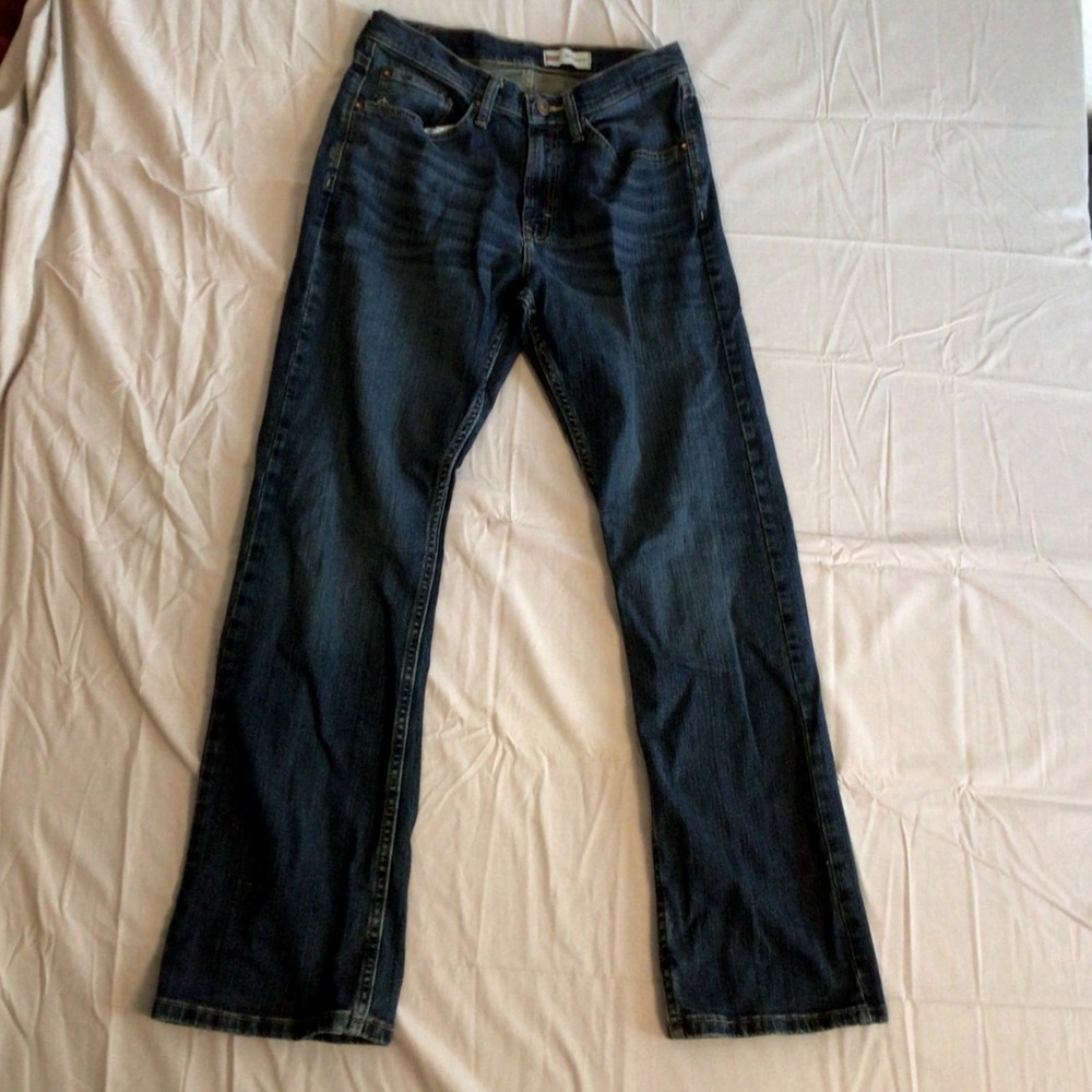 Wrangler Five Star Premium Flex‎ Men's Jeans 30x32 Blue Denim Stretch Bootcut